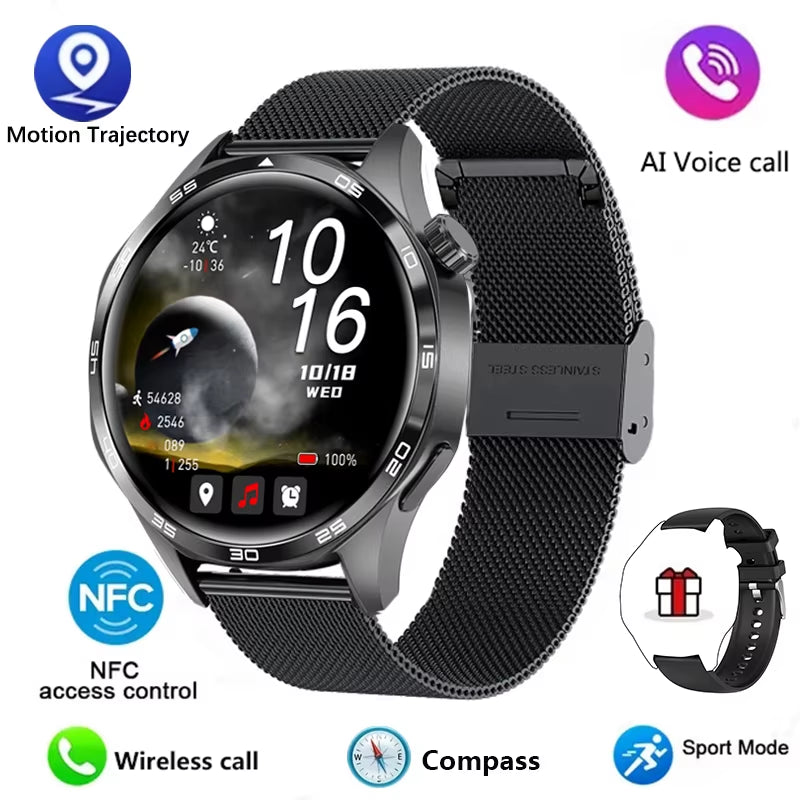 Watch 5 Pro Smartwatch – New Model with AMOLED Display, GPS & NFC