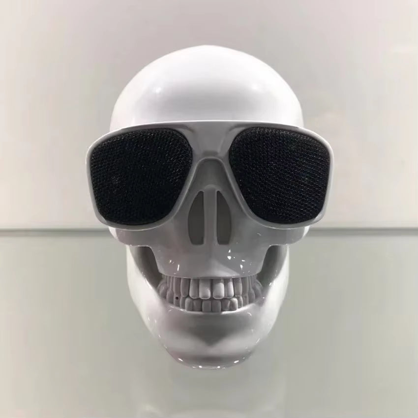 Skull Head Bluetooth Speaker – Portable Wireless HD Stereo with Subwoofer