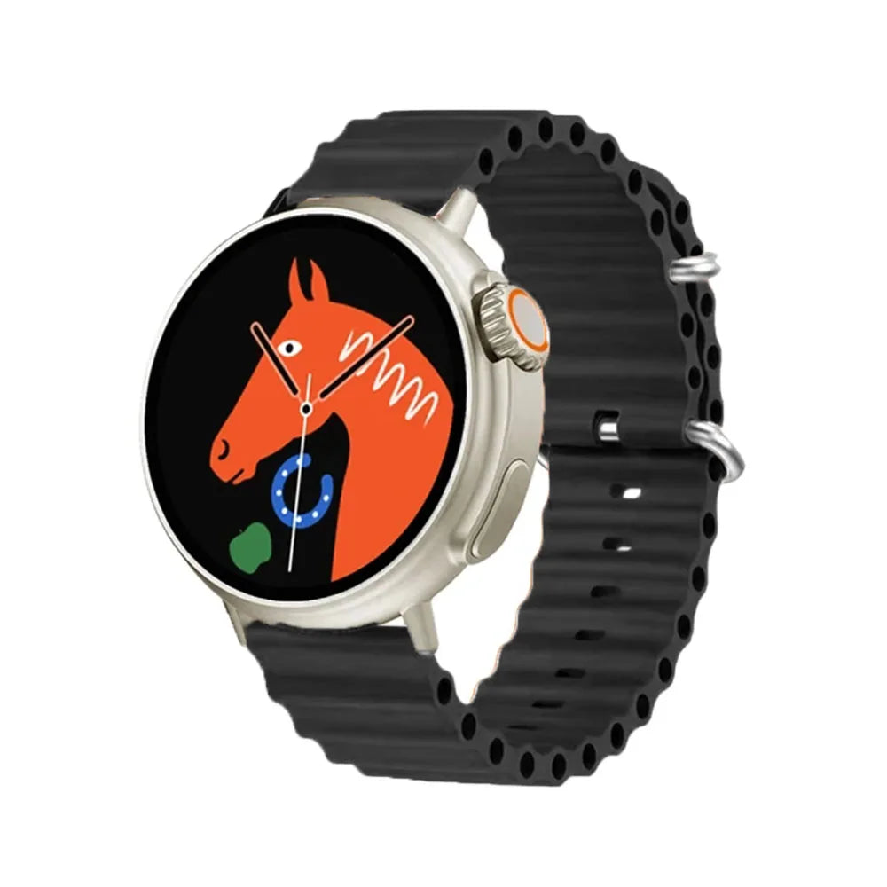 2025 Watch Ultra 9 Smartwatch – GPS, Bluetooth Call, Wireless Charging & Health Tracking