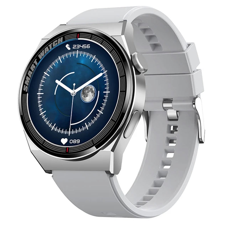 “Wrist. Mode. Activated.” – GT3 Pro Smartwatch for Men with Bluetooth Calls, Heart Rate Monitor, HD Display, DIY Faces & Waterproof Design