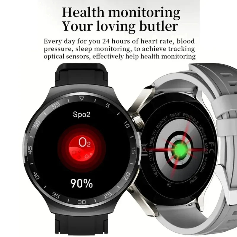 “Wrist. Mode. Activated.” – GT3 Pro Smartwatch for Men with Bluetooth Calls, Heart Rate Monitor, HD Display, DIY Faces & Waterproof Design