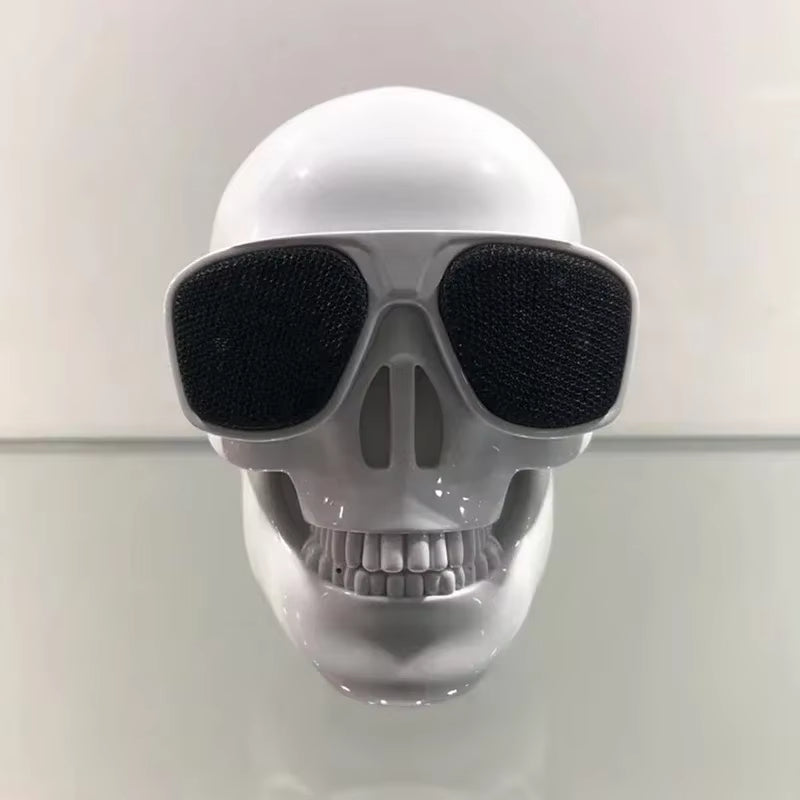 Skull Head Bluetooth Speaker – Portable Wireless HD Stereo with Subwoofer