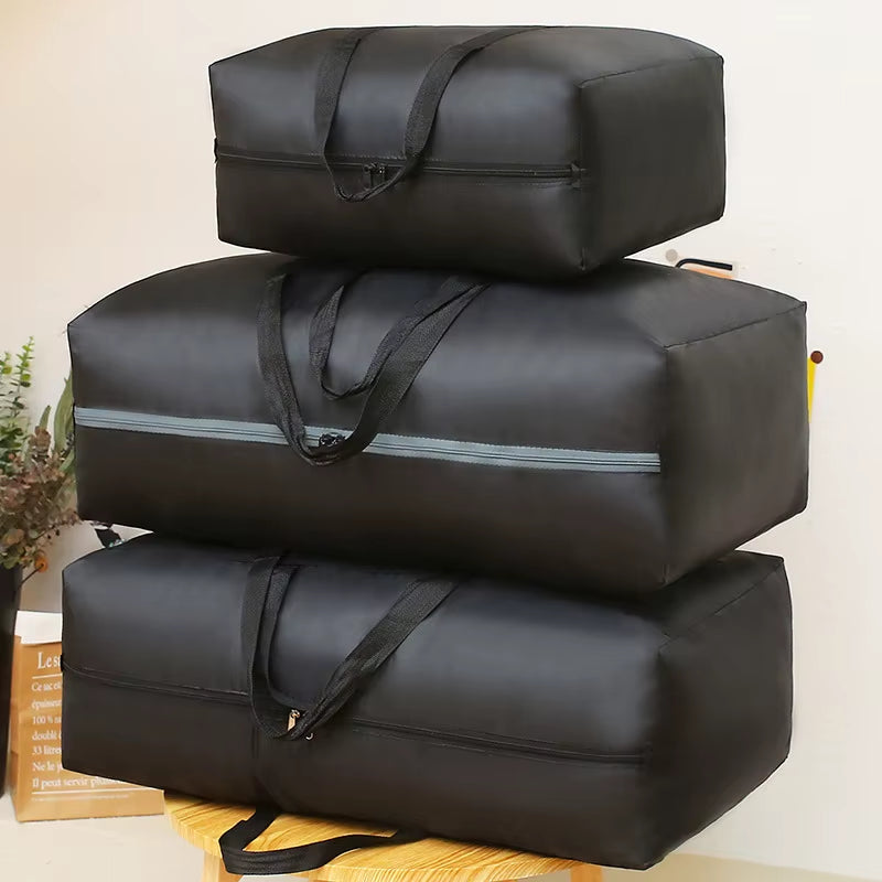 Extra Large Waterproof Moving & Storage Bag – Foldable Travel & Laundry Organizer