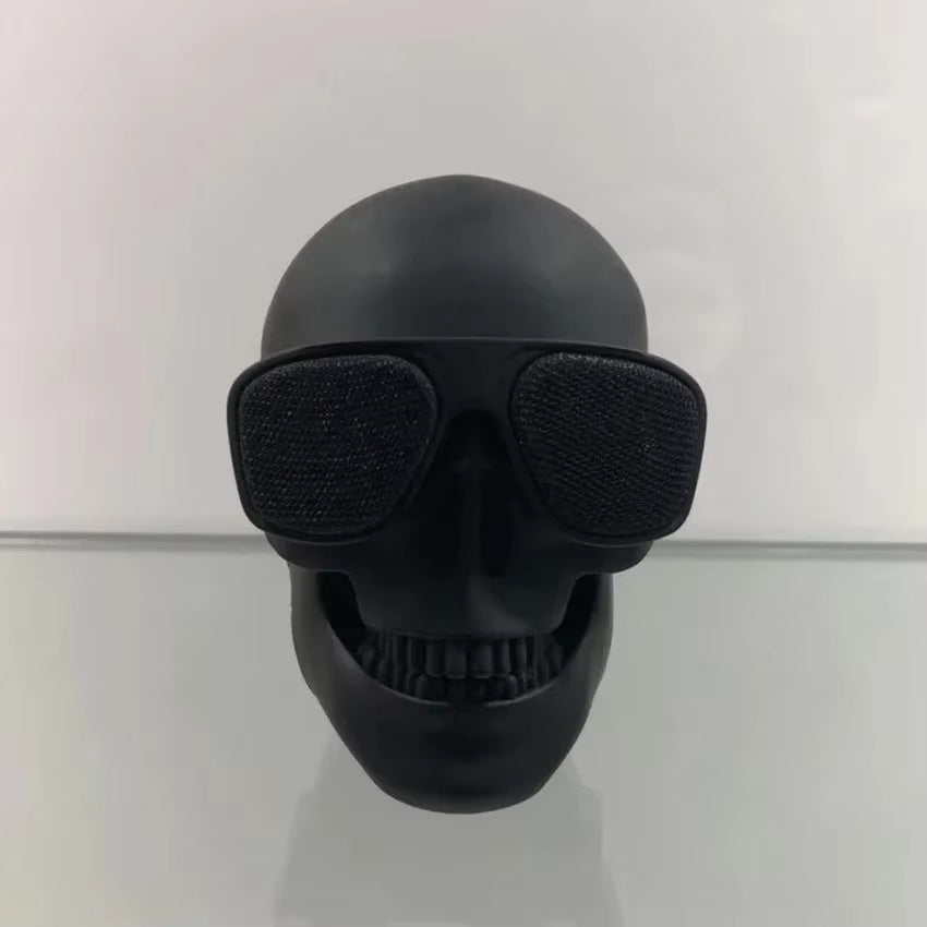 Skull Head Bluetooth Speaker – Portable Wireless HD Stereo with Subwoofer