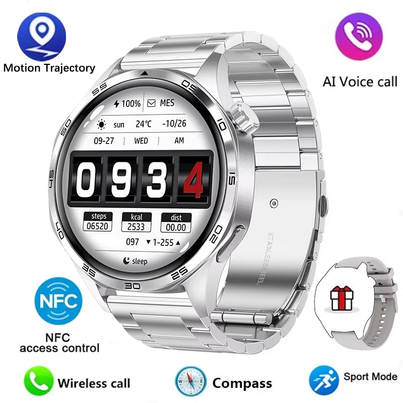 Watch 5 Pro Smartwatch – New Model with AMOLED Display, GPS & NFC