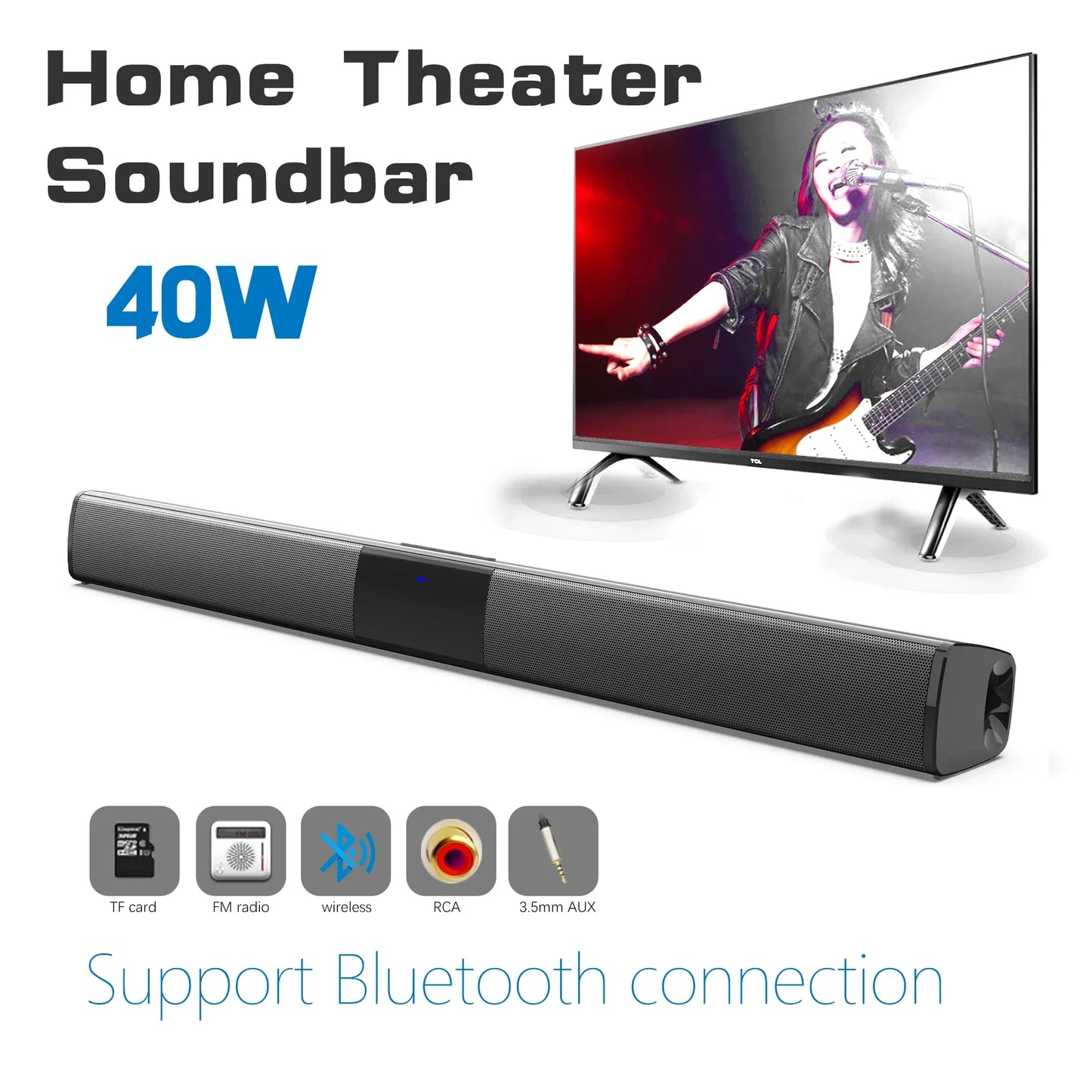Home Theater Sound System – Bluetooth Speakers, Subwoofer & Boom Box