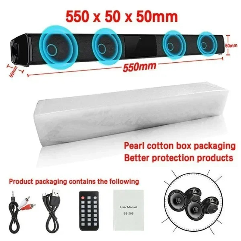 Home Theater Sound System – Bluetooth Speakers, Subwoofer & Boom Box