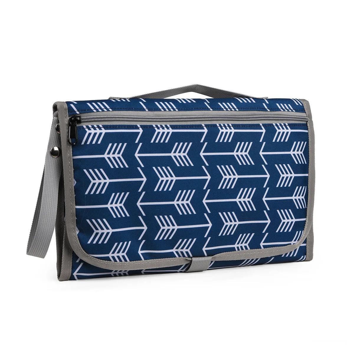 “Change Happens” – Portable Baby Changing Pad for Newborns – One-Hand Diaper Mat for Strollers, Diaper Bags & On-the-Go Moments
