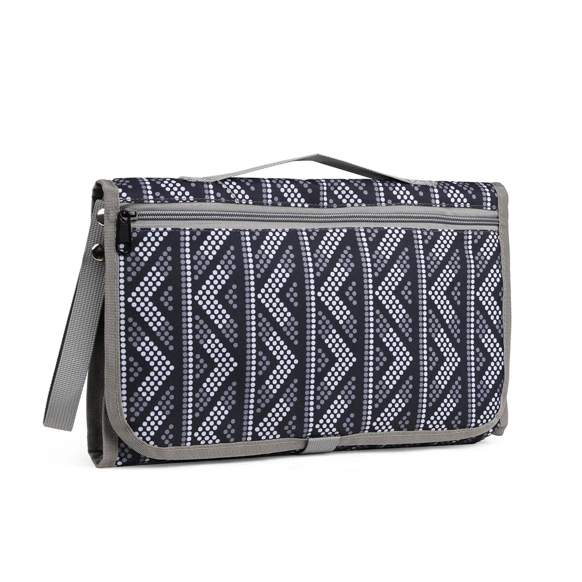 “Change Happens” – Portable Baby Changing Pad for Newborns – One-Hand Diaper Mat for Strollers, Diaper Bags & On-the-Go Moments