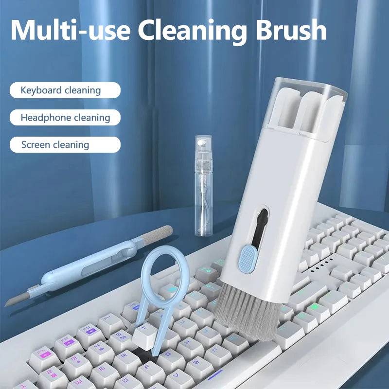 7-in-1 Keyboard & Earphone Cleaning Kit – For Laptops, AirPods, Headsets & More