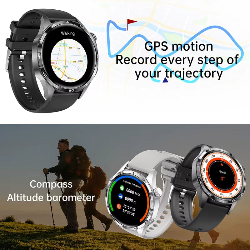 Watch 5 Pro Smartwatch – New Model with AMOLED Display, GPS & NFC