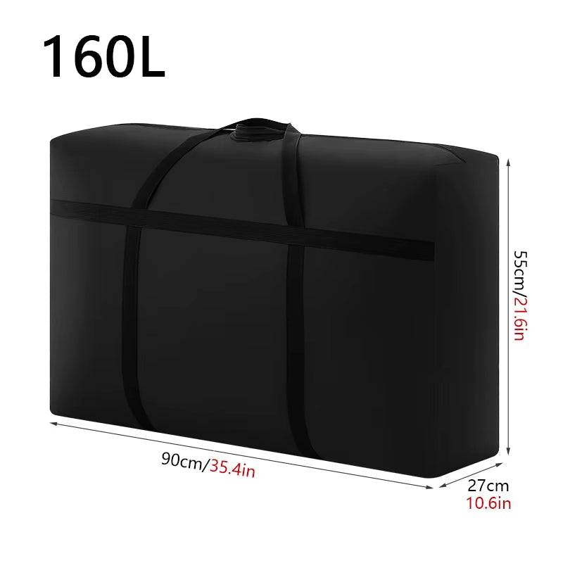 Extra Large Waterproof Moving & Storage Bag – Foldable Travel & Laundry Organizer