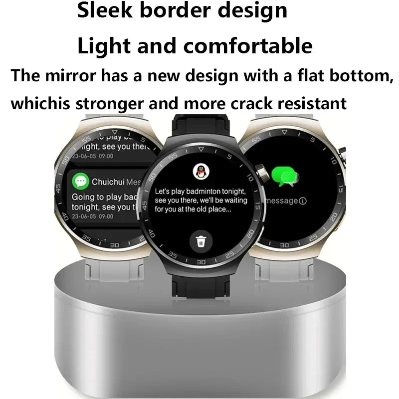 “Wrist. Mode. Activated.” – GT3 Pro Smartwatch for Men with Bluetooth Calls, Heart Rate Monitor, HD Display, DIY Faces & Waterproof Design