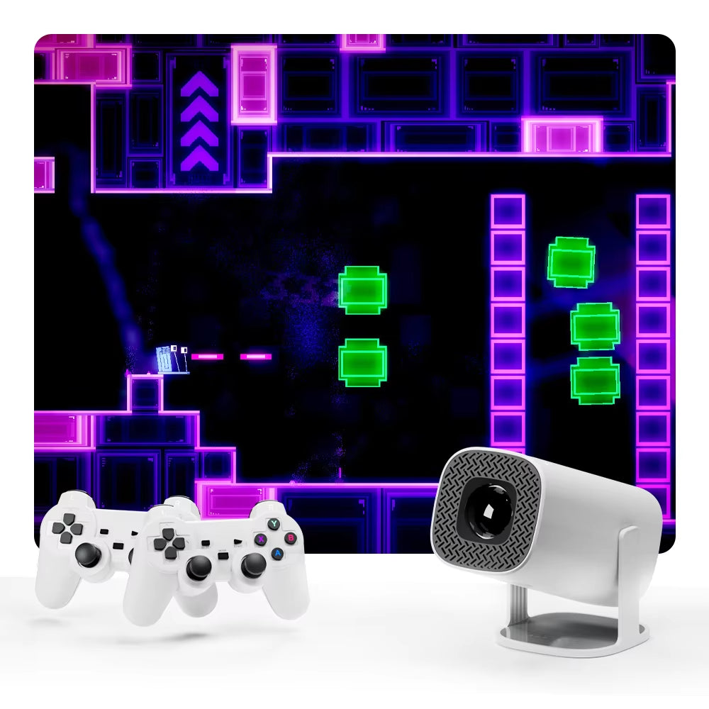 Android 11 Gaming Projector P30MAX – Portable Home Theater & Gaming Experience