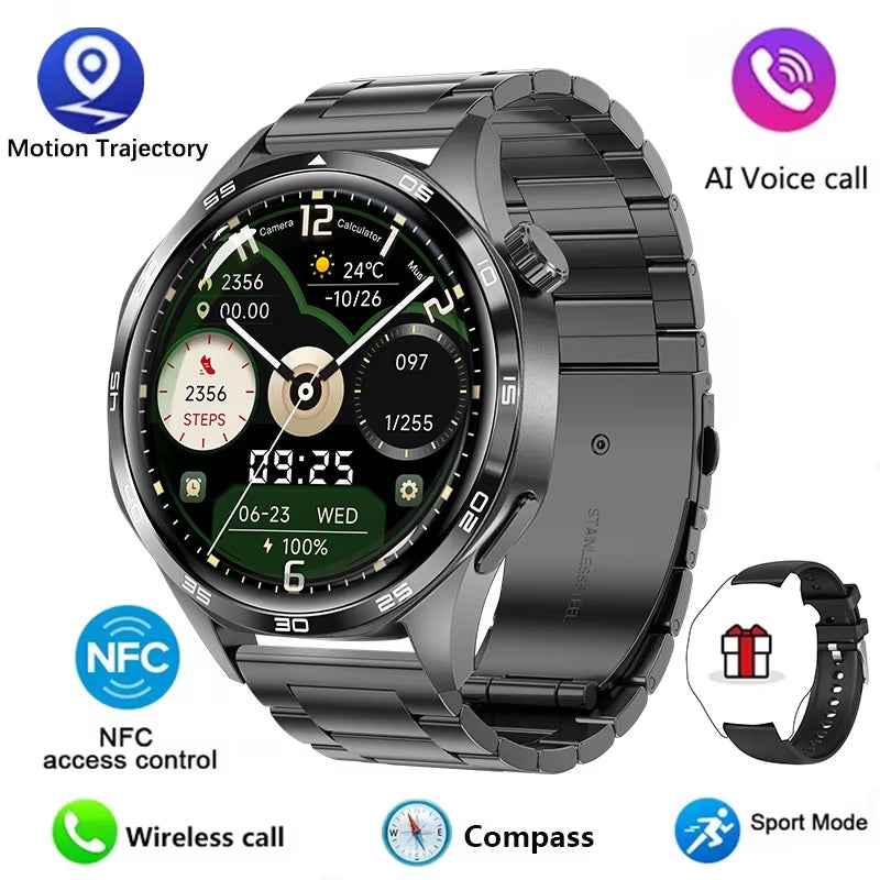 Watch 5 Pro Smartwatch – New Model with AMOLED Display, GPS & NFC