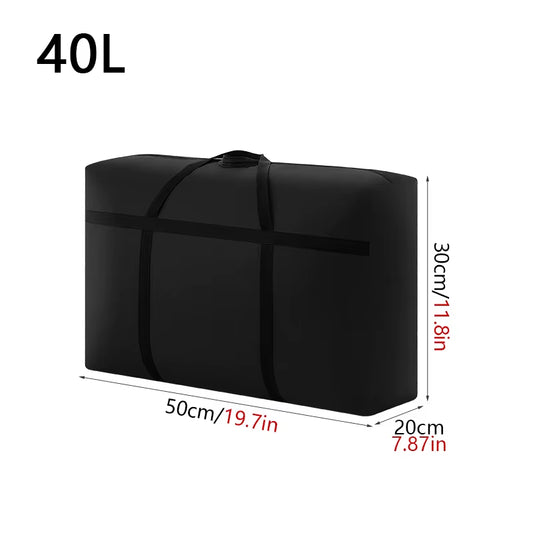 Extra Large Waterproof Moving & Storage Bag – Foldable Travel & Laundry Organizer