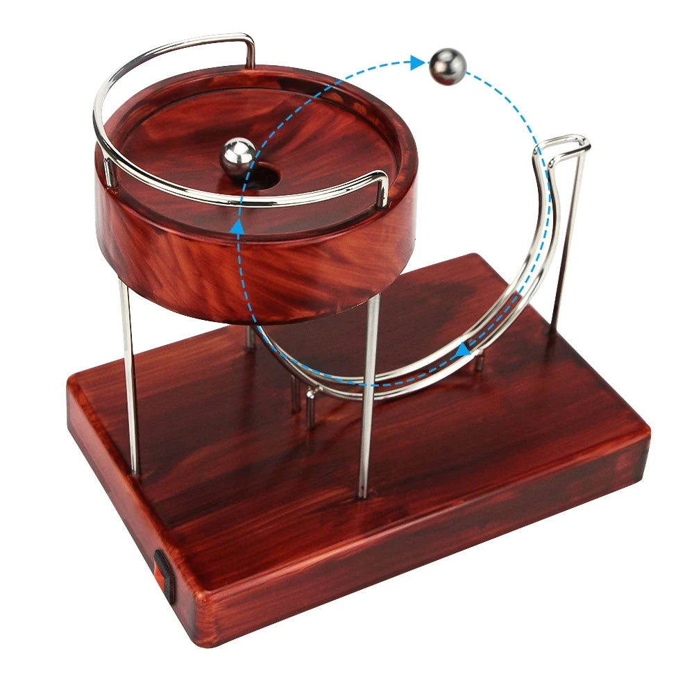 “Endless Motion, Endless Fun” – Kinetic Art Perpetual Motion Desk Toy – Creative Jumping Sculpture for Home or Office Decor