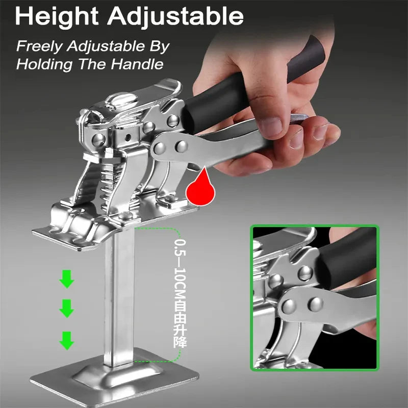 “Lift Like a Pro” – Labor-Saving Arm Jack for Door Panels, Drywall, Cabinets & Tiles – Adjustable Height Lifter Tool