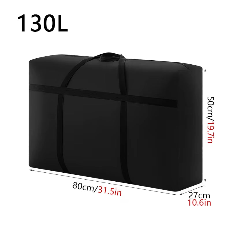 Extra Large Waterproof Moving & Storage Bag – Foldable Travel & Laundry Organizer