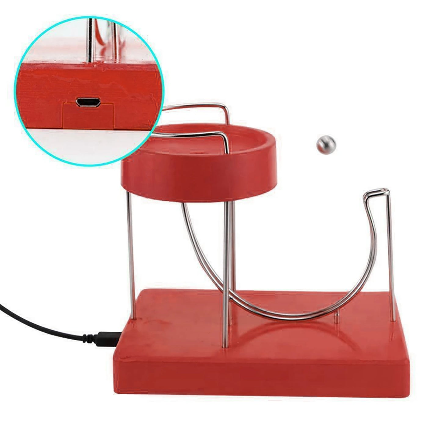 “Endless Motion, Endless Fun” – Kinetic Art Perpetual Motion Desk Toy – Creative Jumping Sculpture for Home or Office Decor