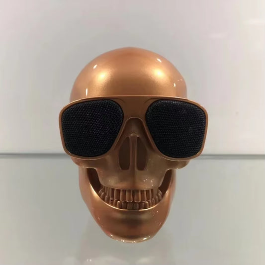 Skull Head Bluetooth Speaker – Portable Wireless HD Stereo with Subwoofer