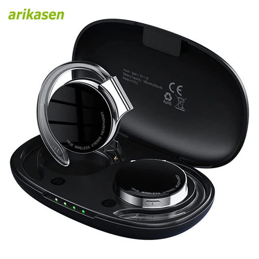 Open Ear Headphones TWS Noise Cancelling Headphones Bluetooth Earpiece Bluetooth Headset Running Headphones Workout Headphones