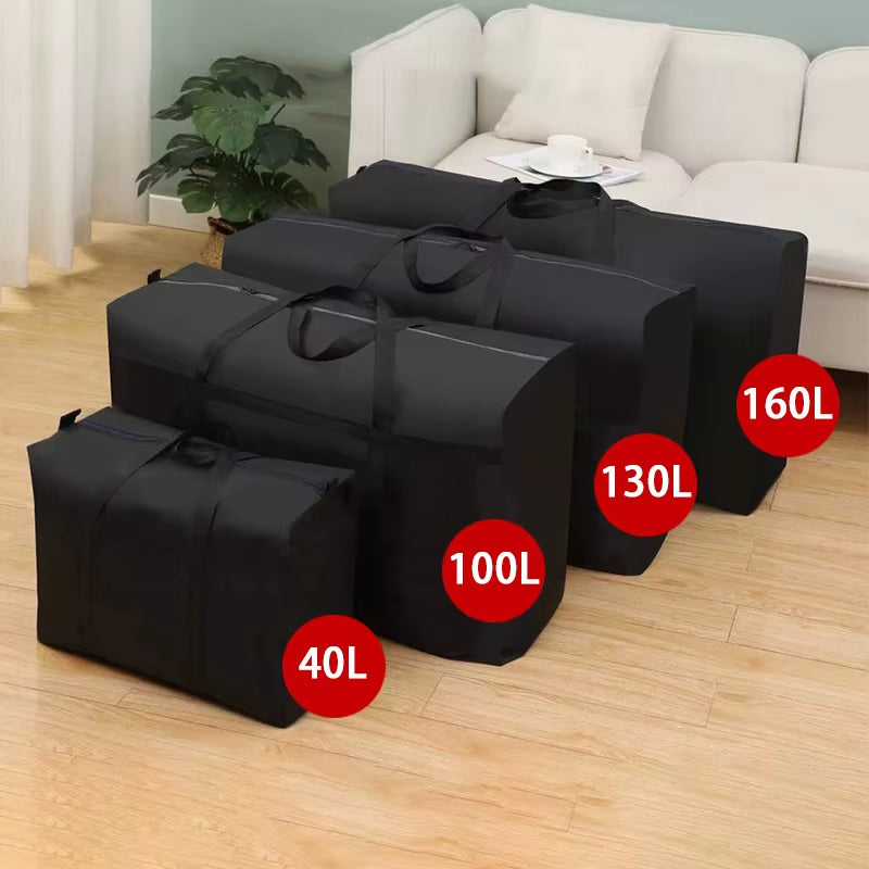 Extra Large Waterproof Moving & Storage Bag – Foldable Travel & Laundry Organizer