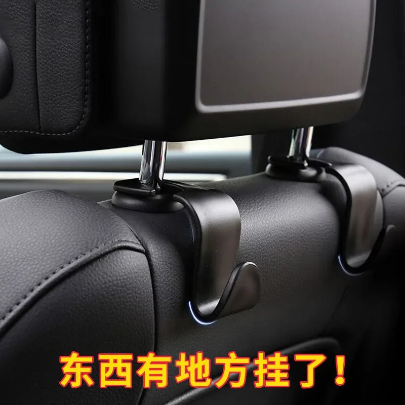 Universal Car Headrest Hook – Seat Hanger & Organizer