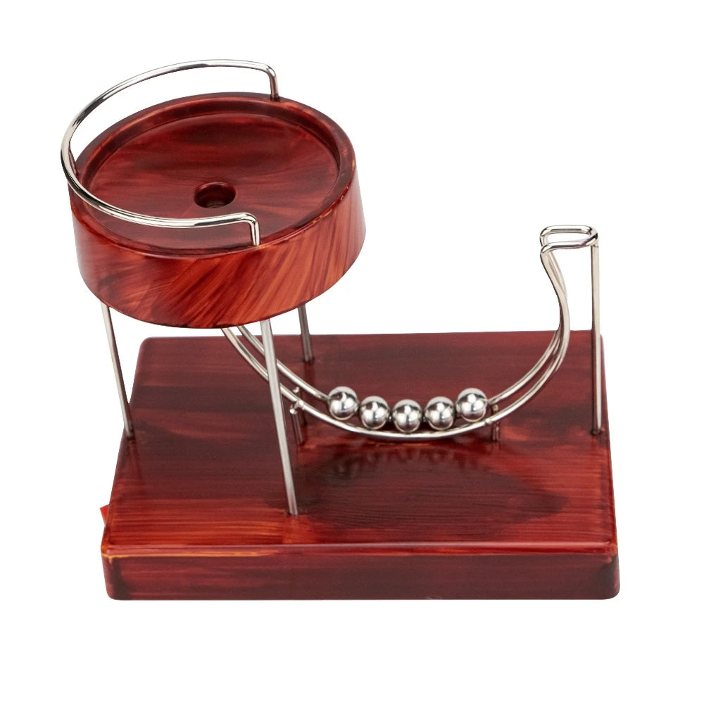“Endless Motion, Endless Fun” – Kinetic Art Perpetual Motion Desk Toy – Creative Jumping Sculpture for Home or Office Decor