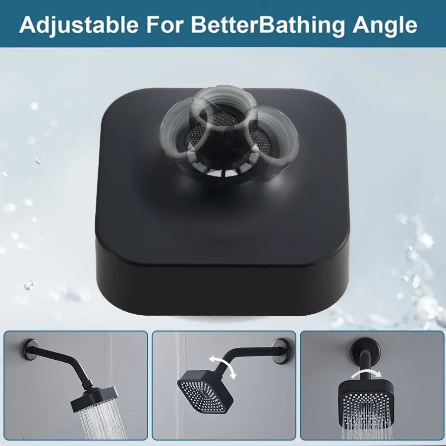 High Pressure Shower Head, Low Flow Shower Head Pressure Lift Shower Head, Your Bathroom Fixed Shower Head Replacement
