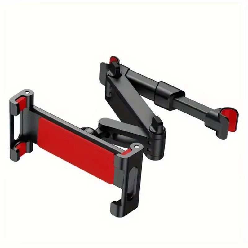 Car Tablet Holder – Adjustable Headrest Mount for 4.7"–12.9" Devices (iPad, Tablets, Phones)