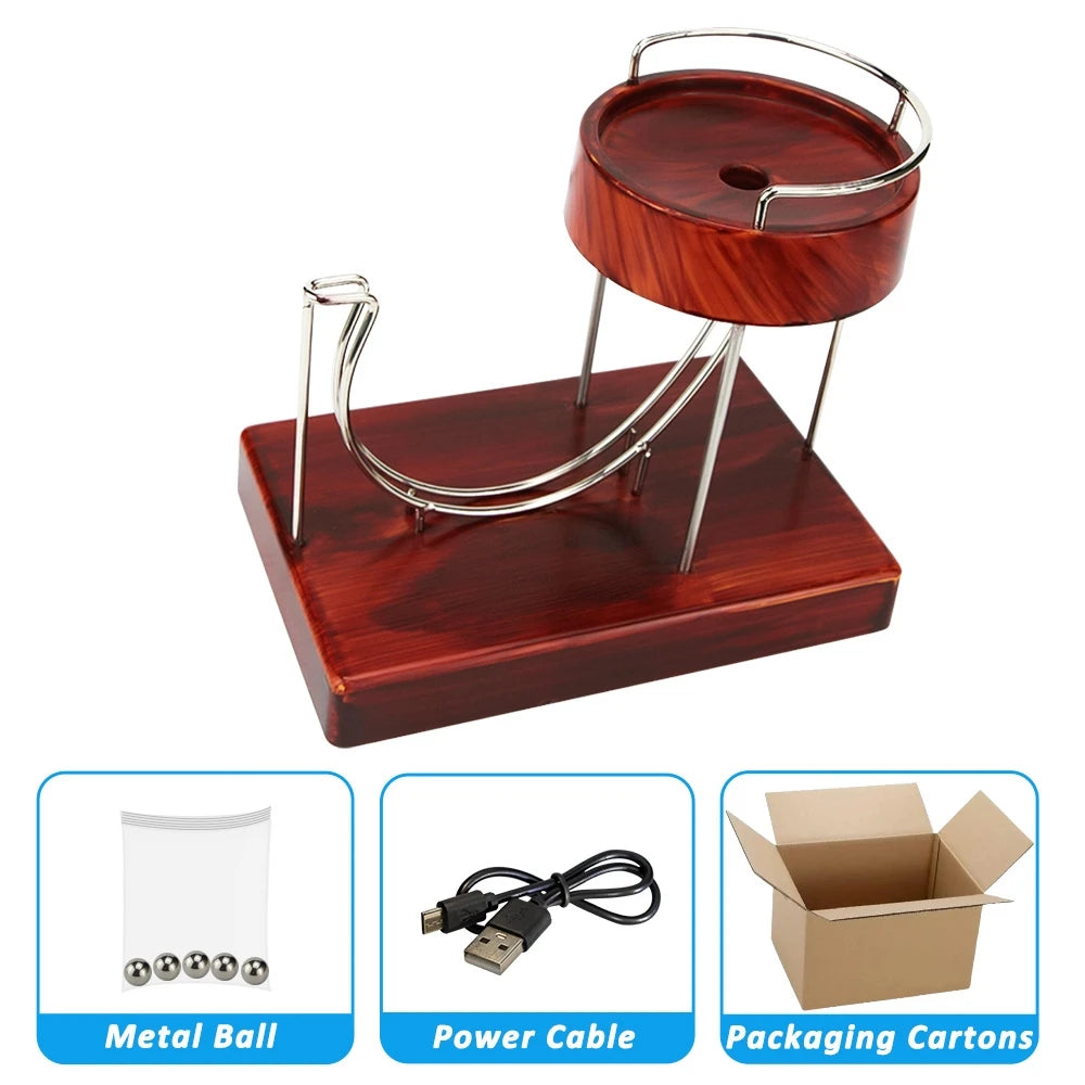 “Endless Motion, Endless Fun” – Kinetic Art Perpetual Motion Desk Toy – Creative Jumping Sculpture for Home or Office Decor