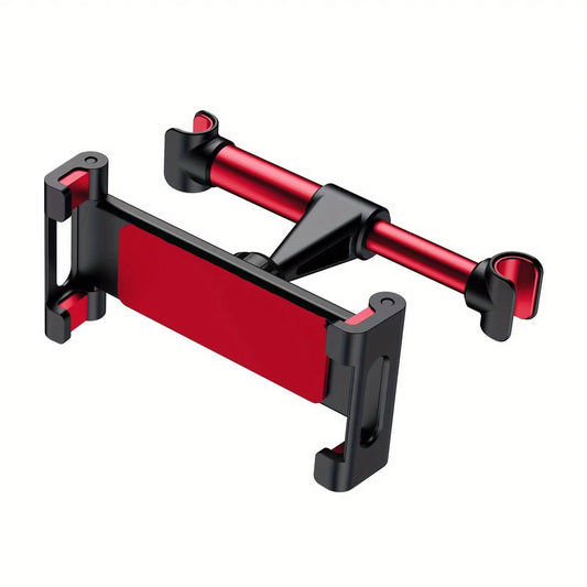 Car Tablet Holder – Adjustable Headrest Mount for 4.7"–12.9" Devices (iPad, Tablets, Phones)
