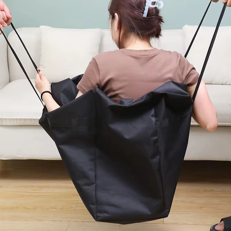 Extra Large Waterproof Moving & Storage Bag – Foldable Travel & Laundry Organizer